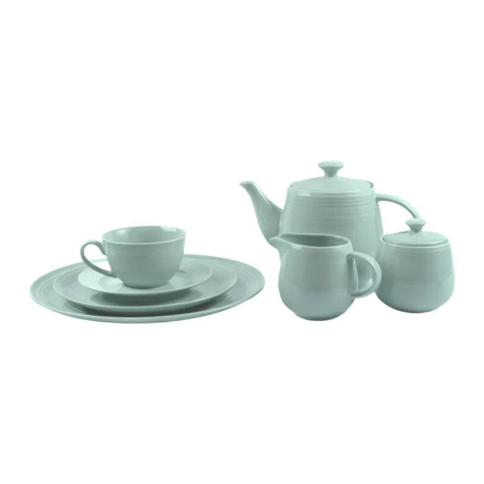 JENNA CLIFFORD - Embossed Lines Cup & Saucer