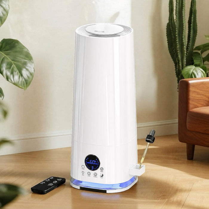 Ultrasonic Cool Mist 5.5L Air Humidifier & Diffuser 2-in-1,