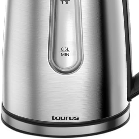 Taurus Stainless Steel Kettle 1 Litre