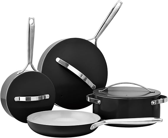 Royal Homeware 7pc Aluminium Cookware Set - Sienna Collection