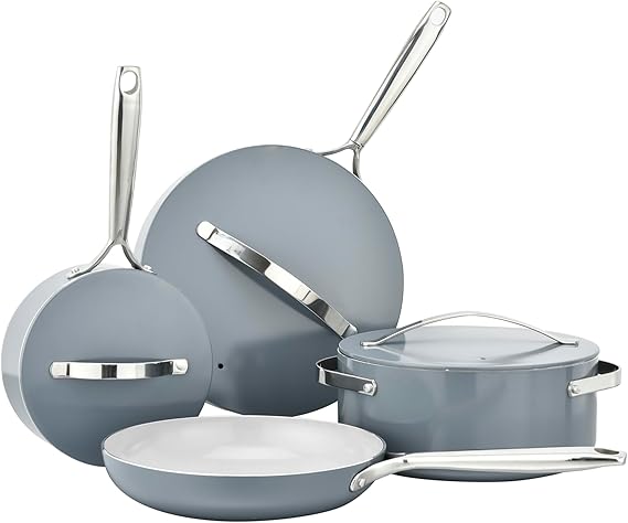 Royal Homeware 7pc Aluminium Cookware Set - Sienna Collection