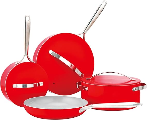 Royal Homeware 7pc Aluminium Cookware Set - Sienna Collection
