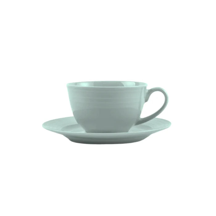 JENNA CLIFFORD - Embossed Lines Cup & Saucer