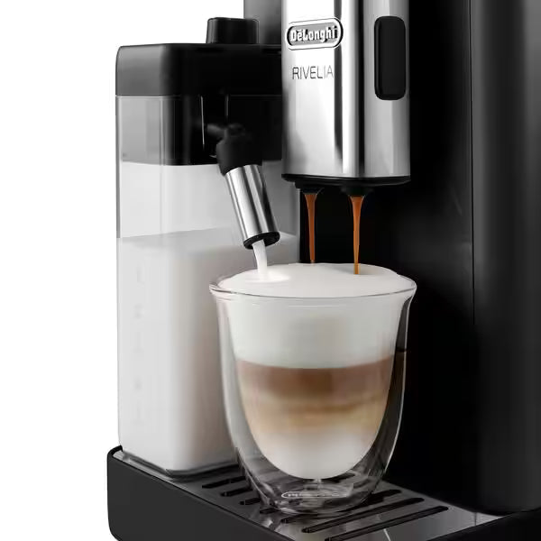 Delonghi - Rivelia Bean to Cup Coffee Machine with Bean Switch EXAM440.55