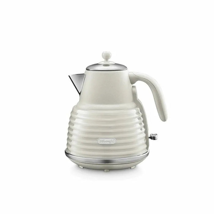 Delonghi Scolpito White 1.5L Kettle – KBZS3001.W