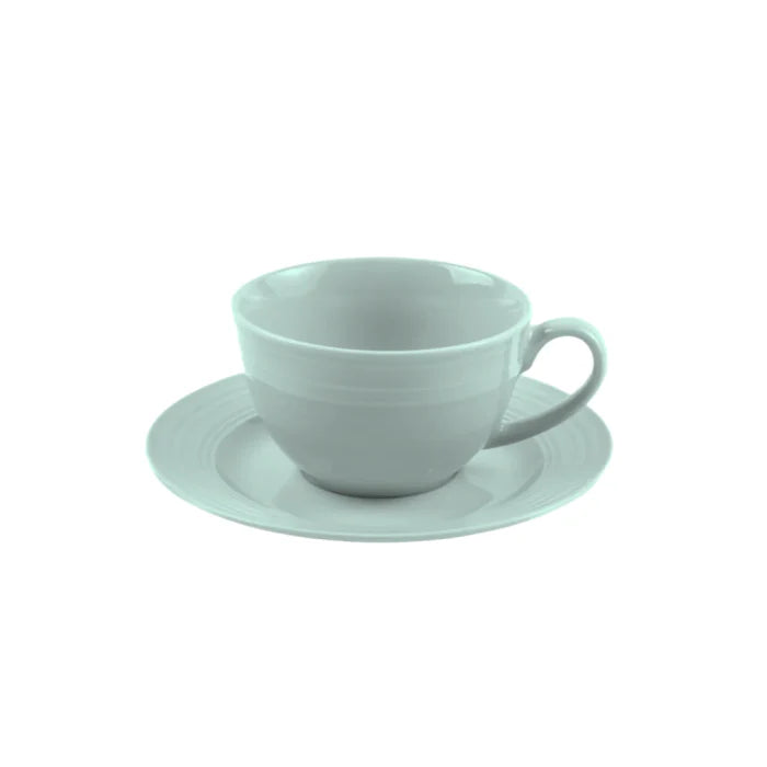 JENNA CLIFFORD - Embossed Lines Cup & Saucer