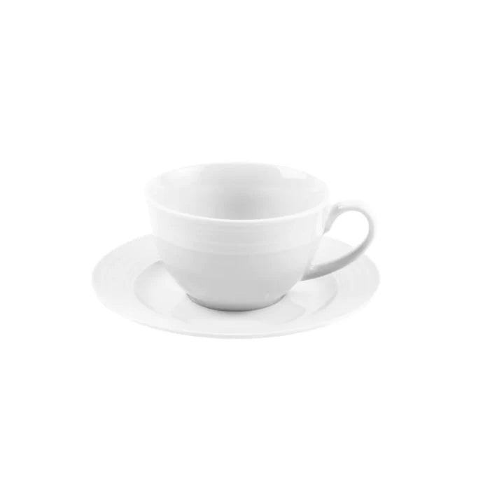 JENNA CLIFFORD - Embossed Lines Cup & Saucer