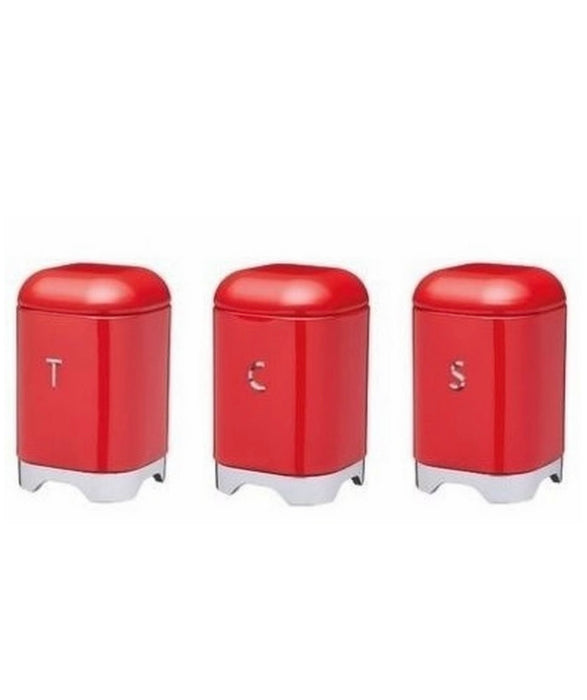 Bread Bin & Canister Set - 4pc