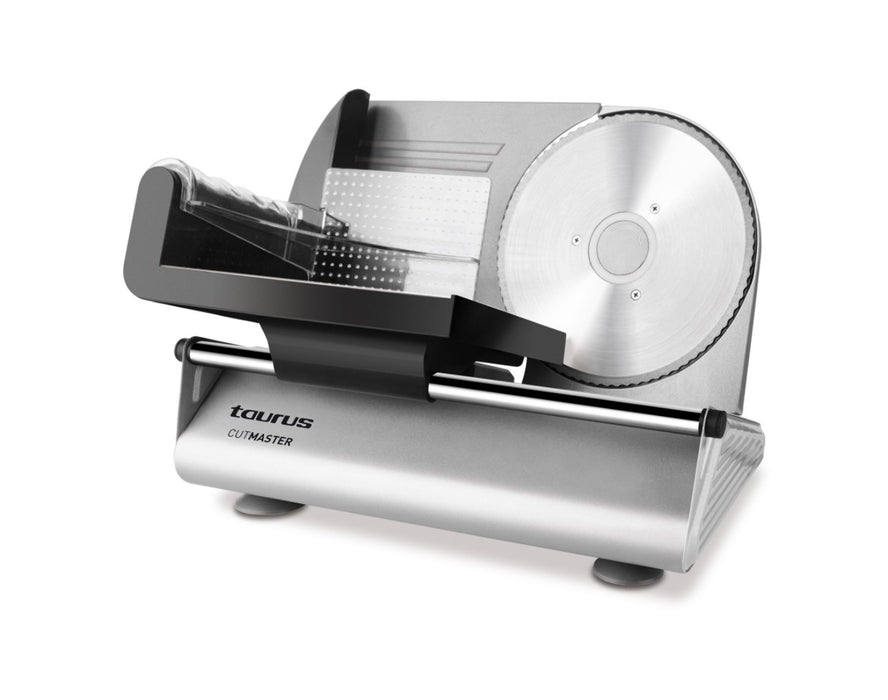 TAURUS FOOD SLICER STEEL BRUSHED 150W CUTMASTER
Product - 915511