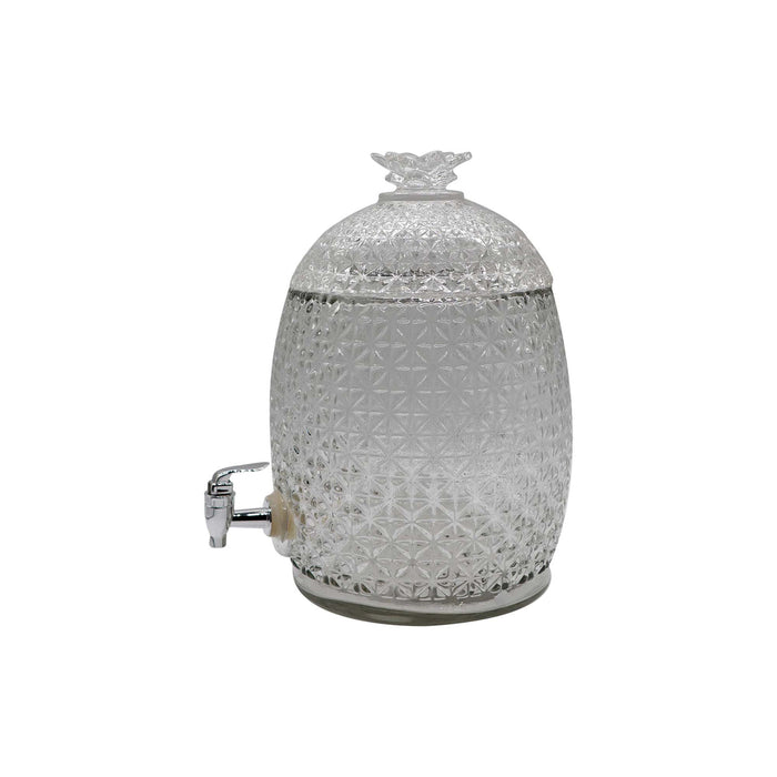 Aqua Water Dispenser 7L Glass Pineapple on stand - 27580