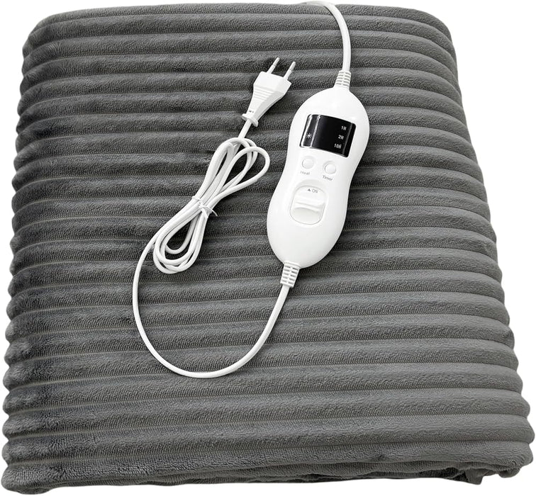 Pure Pleasure Electric Heated Overblanket With Timer & 9 Settings
