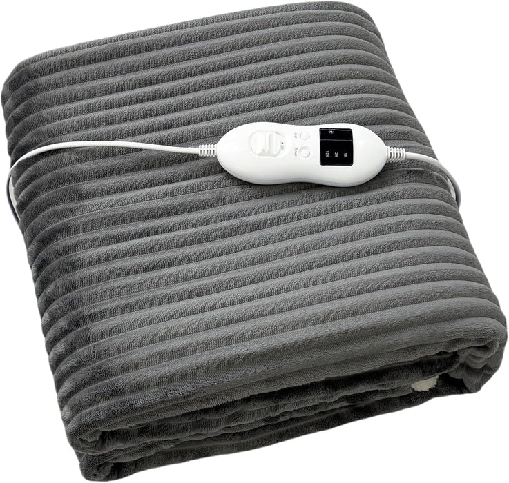 Pure Pleasure Electric Heated Overblanket With Timer & 9 Settings