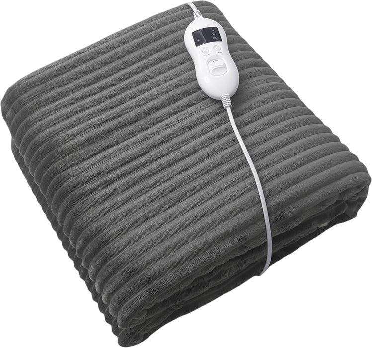 Pure Pleasure Electric Heated Overblanket With Timer & 9 Settings