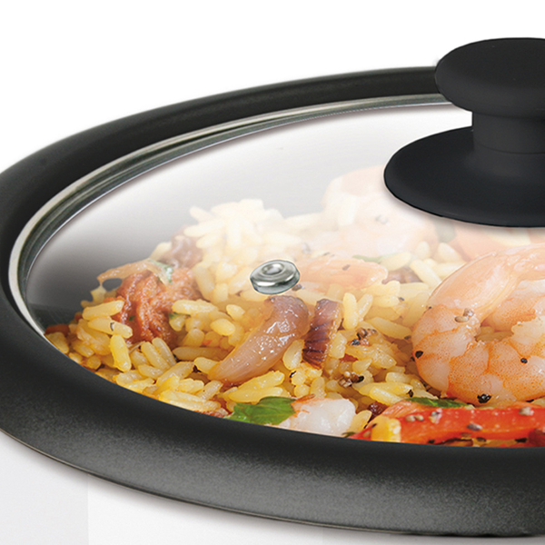 Mellerware Rice Cooker With Glass Lid White 1.8L 700W