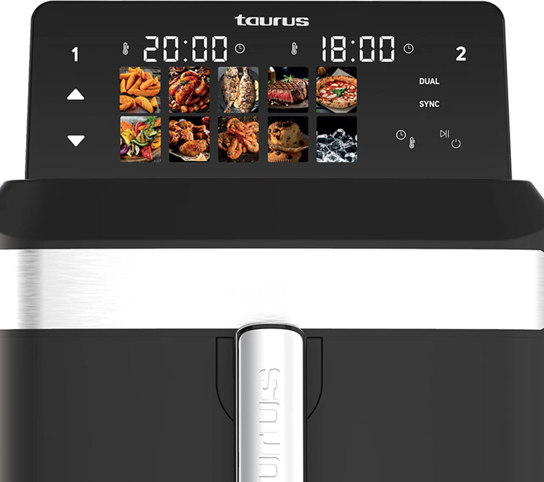Taurus Air Fryer Dual Stack Digital Non Stick Black 13L 2800W - 973002000