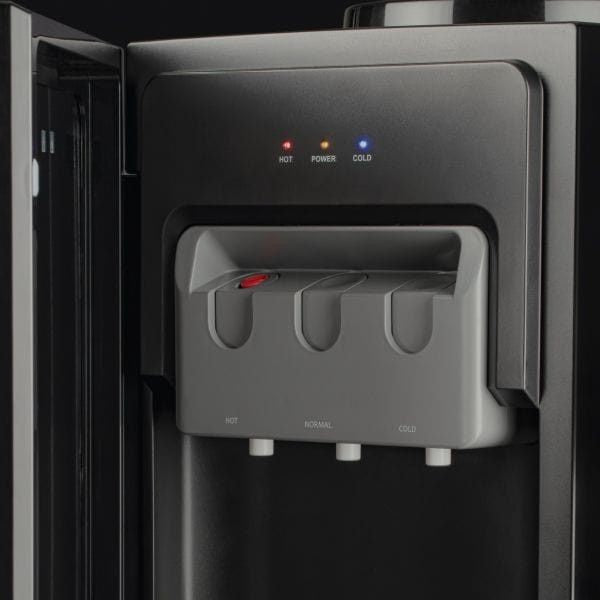 Russell Hobbs Black Glass Standing Water Dispenser - RHGFWDN