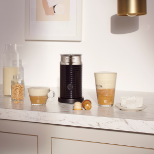 Nespresso Aeroccino 3 Milk Frother, Black
