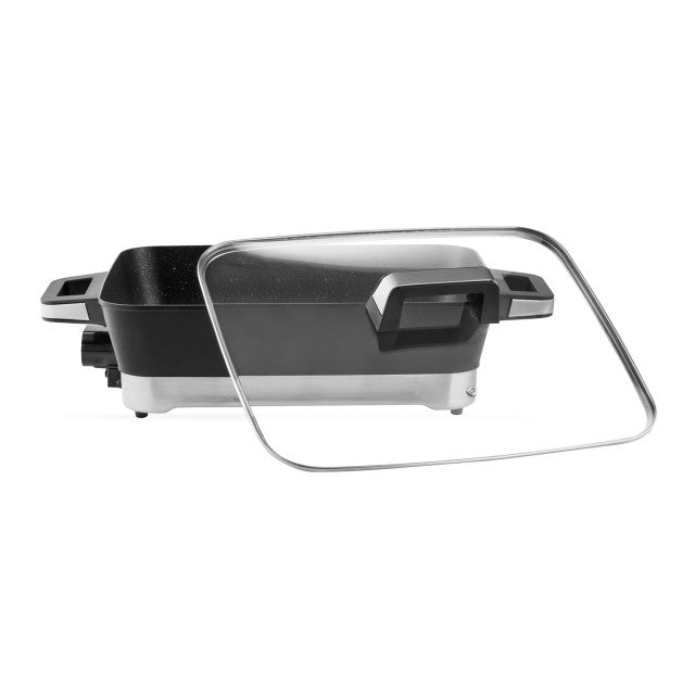 Taurus Electric Frying Pan With Glass Lid Non-Stick