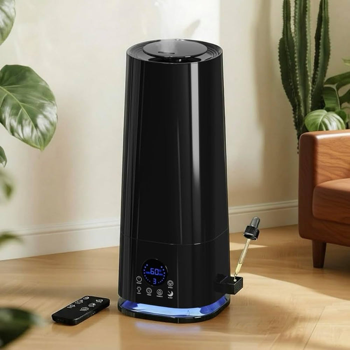 Ultrasonic Cool Mist 5.5L Air Humidifier & Diffuser 2-in-1,