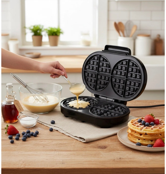 Sunbeam - Double Waffle Maker SWM-510