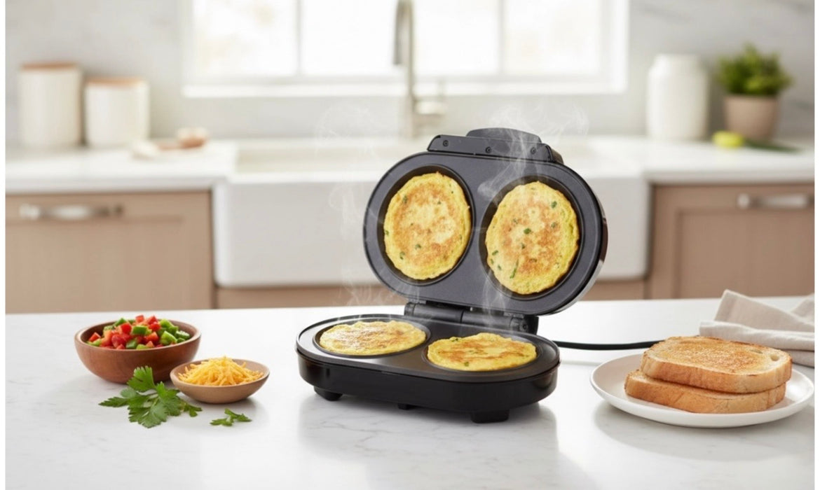 Sunbeam - Double Waffle Maker SWM-510