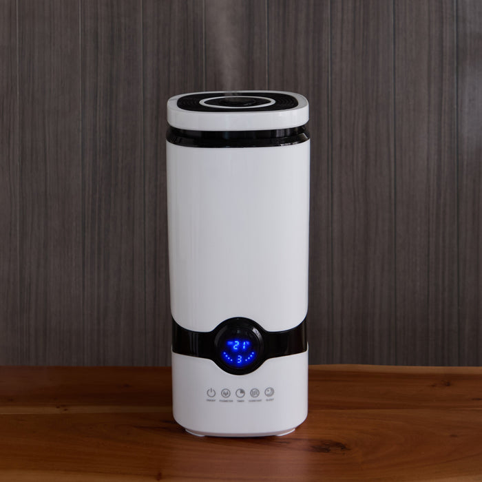 Nova Mistique Ultrasonic Humidifier with Ultra Quiet Aroma Diffuser - 4 L + Free scent