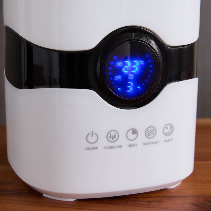Nova Mistique Ultrasonic Humidifier with Ultra Quiet Aroma Diffuser - 4 L + Free scent