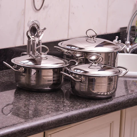 Table Pride 28cm (2.4L) Stainless Steel Deep Pot