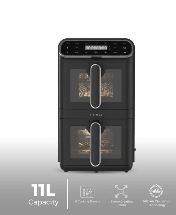 Riva LevelUp Vertical Digital Air Fryer - 11L