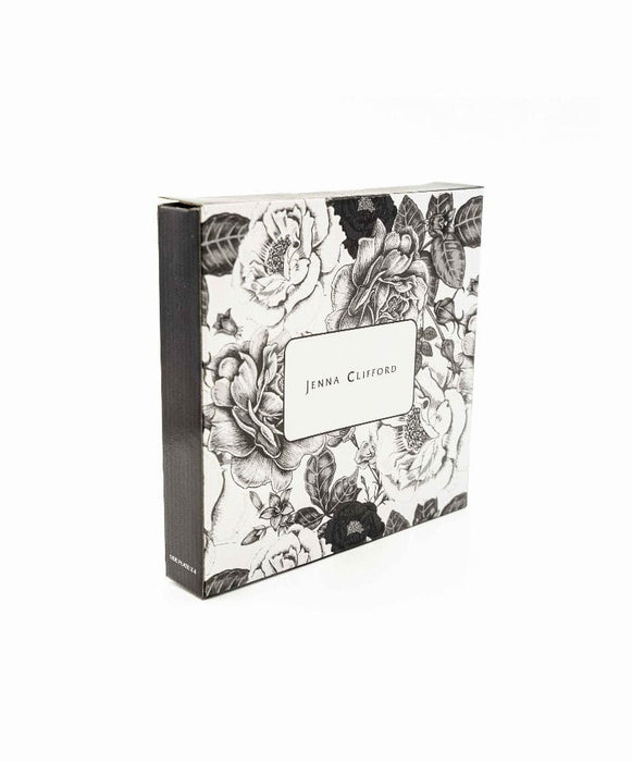 Jenna Clifford Black Rose Side Plate set of 4- JC7233