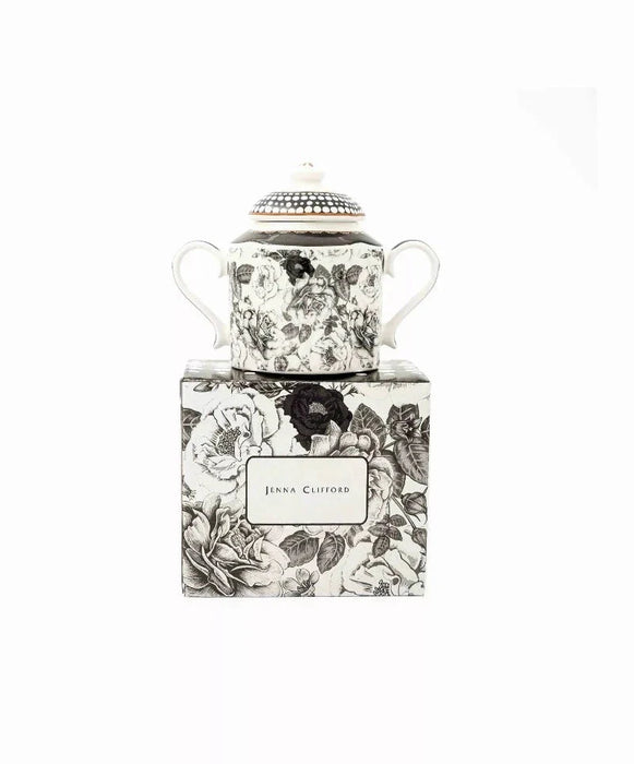 Jenna Clifford Black Rose Sugar Pot- JC7238