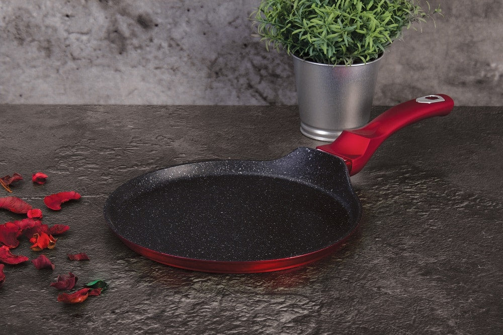 Pancake Pan 25 cm Berlinger Haus BH/1272 Burgundy