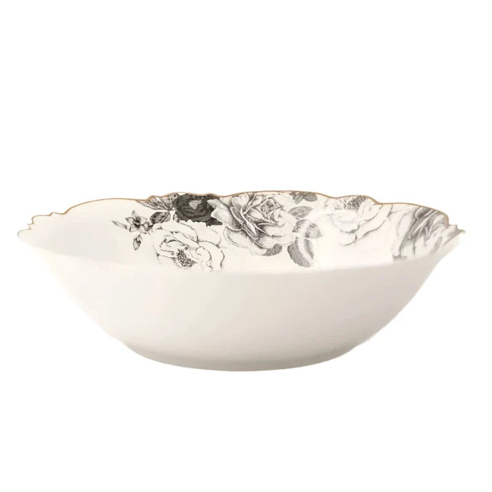 Jenna Clifford Black Rose Salad Bowl- JC7241