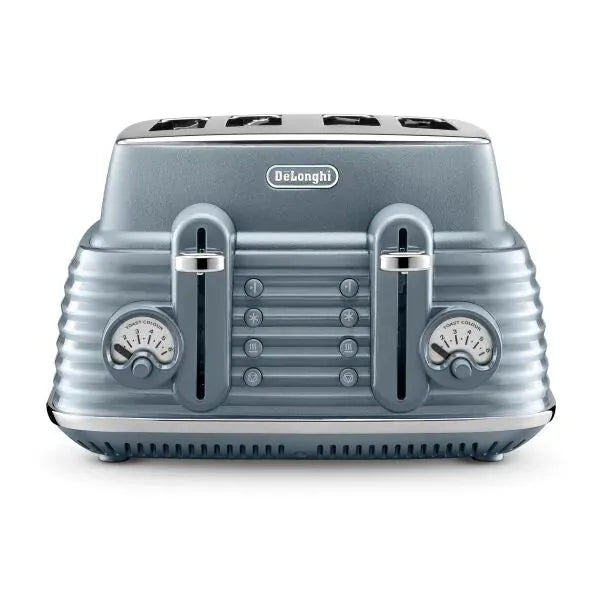 Delonghi Scolpito Selections 4 Slice Toasters  Blue CTZS4003.AZ