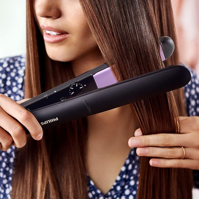 Philips Hair Straightener - BHS377/00  (Black)
