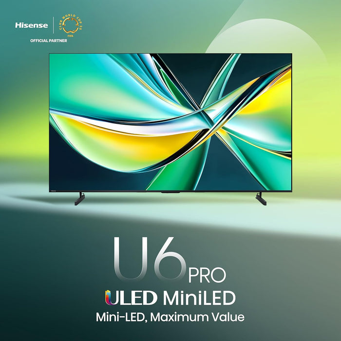 Hisense  65" PRO Mini LED QLED - 65U6Q PRO