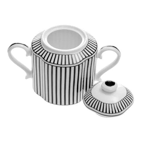 Jenna Clifford Ivory Noir Sugar Pot 350ml JC-7385