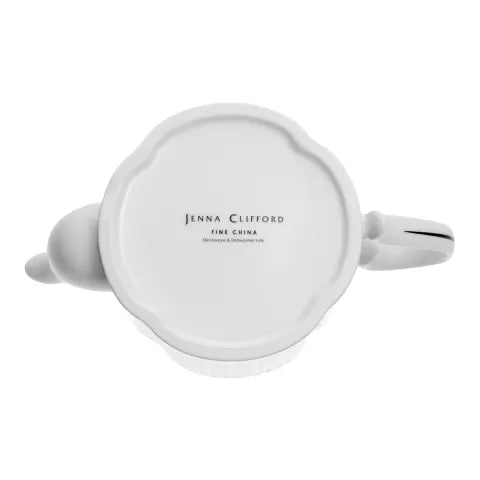 Jenna Clifford Ivory Noir Teapot 1200ml JC-7384