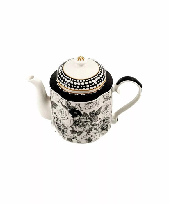 Jenna Clifford Black Rose Tea Pot 1200ml JC-7237