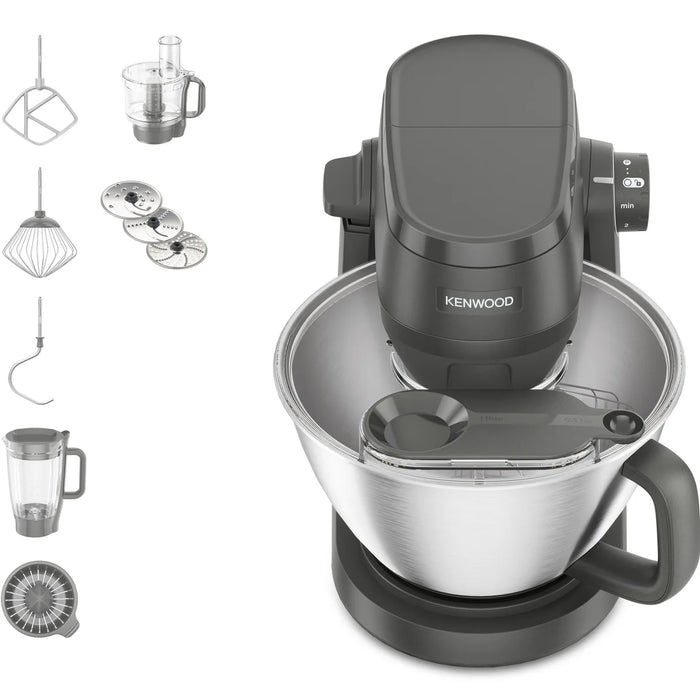 Kenwood - Multi Tasker Stand Mixer + Food Processor & Blender 1000W - KHC30.050GY