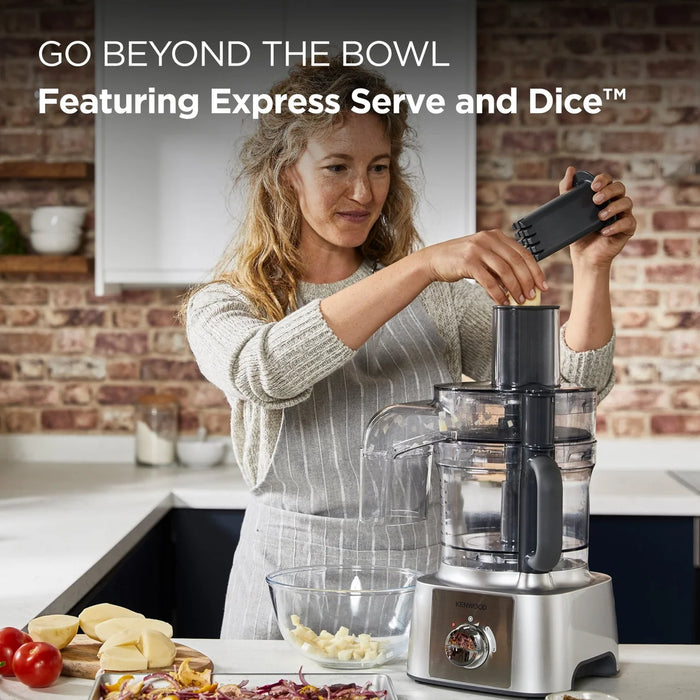 Kenwood - MultiPro Express Food Processor - FDP65.820SI