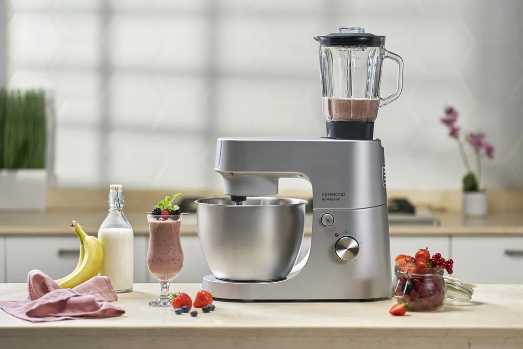 Kenwood - HomeBake Stand Mixer + Blender and Mincer 1000W - KHH01.220SI