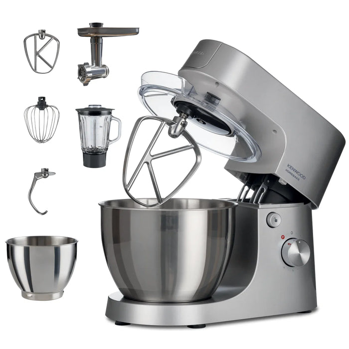 Kenwood - HomeBake Stand Mixer + Blender and Mincer 1000W - KHH01.220SI