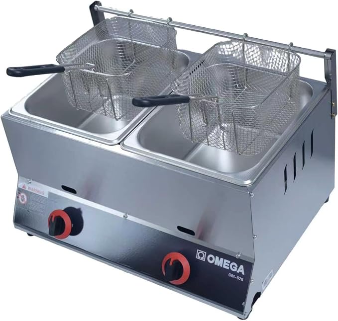 Omega High-Performance Gas Deep Fryer OM-S28