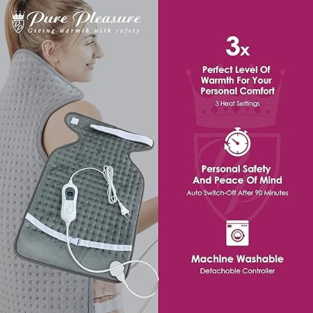 Pure pleasure electric heating pad