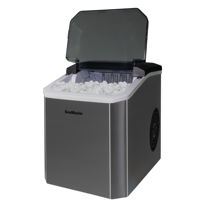 SnoMaster 12kg Stainless Steel Ice Maker - ZBC-14B