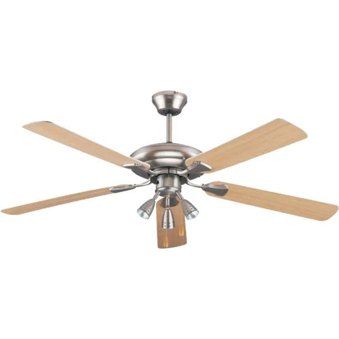 Goldair Cream 5 Blade Ceiling Fan 132cm-  GCF/525