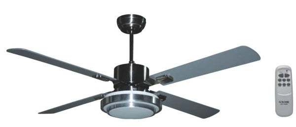 Goldair Cream 5 Blade Ceiling Fan 132cm-  GCF/525