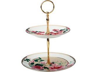 Maxwell And Williams- Teas & C's Silk Road 2 Tierred Cake Stand — Esaaks